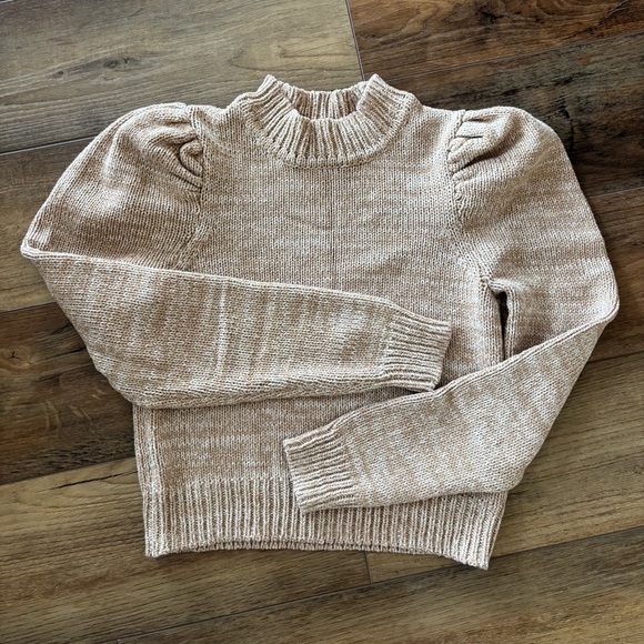 Harper Heritage Carmen  Puff Sleeve Sweater- Sz Small - Picture 2 of 12